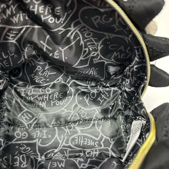 Betsey Johnson Pink Hedgehog Kitsch Cosmetic Pencil Travel Bag New with Tag - Picture 15 of 16